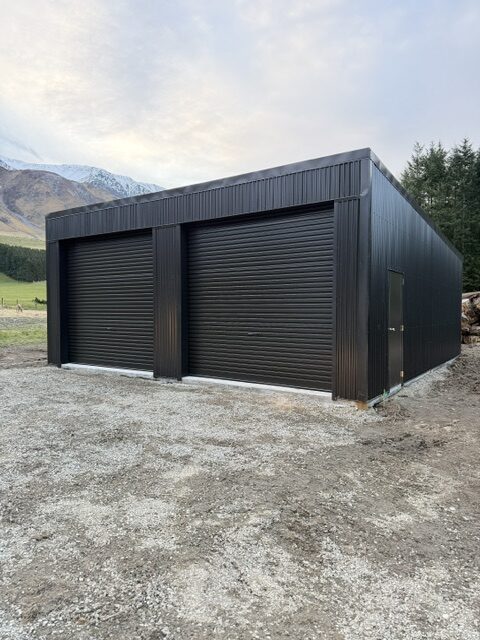 Double-bay shed, Flaxpod